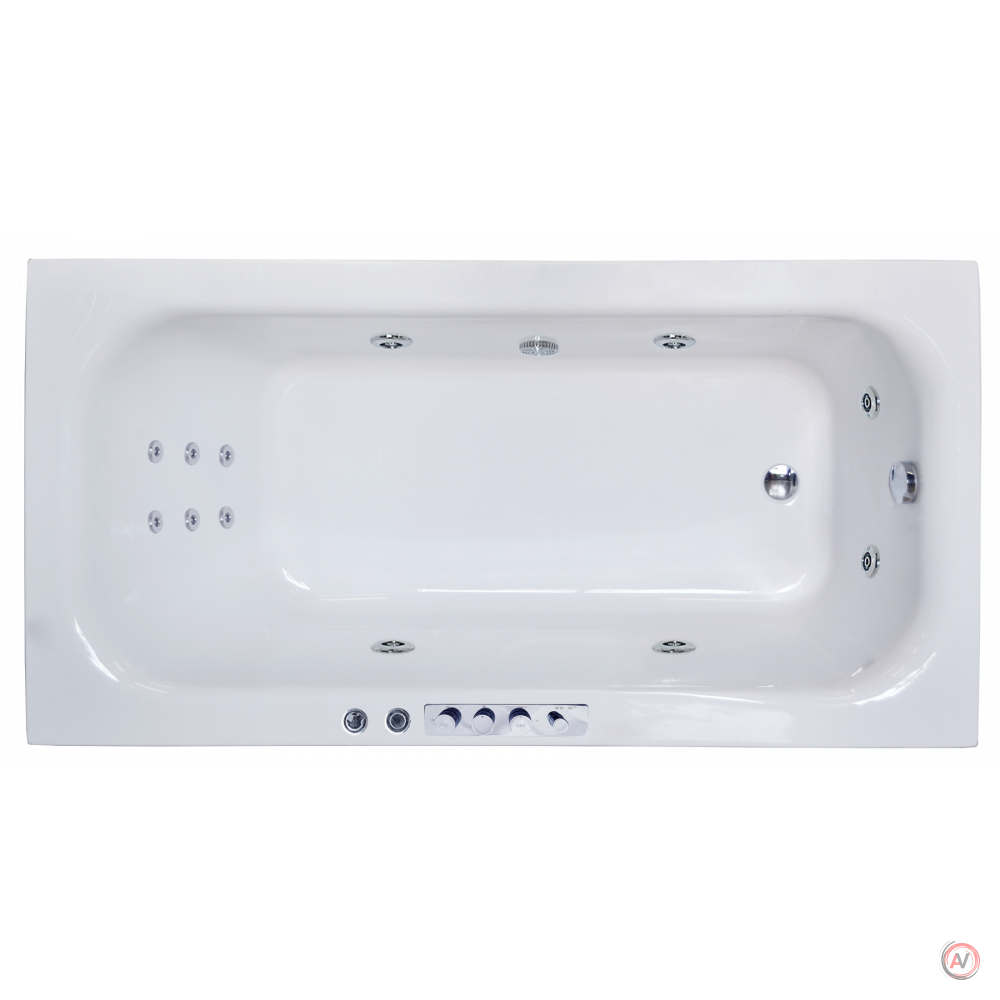 Гидромассажная ванна Royal Bath ACCORD COMFORT 180х90х64