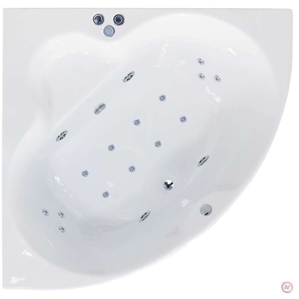 Гидромассажная ванна Royal Bath FANKE DE LUXE 140x140x65
