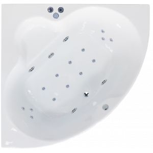 Гидромассажная ванна Royal Bath  FANKE DE LUXE 140x140x65