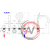 Смеситель на борт ванны Royal Bath Tudor RB 104
