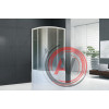 Душевой угол Royal Bath RB 100BK-C (матовое)