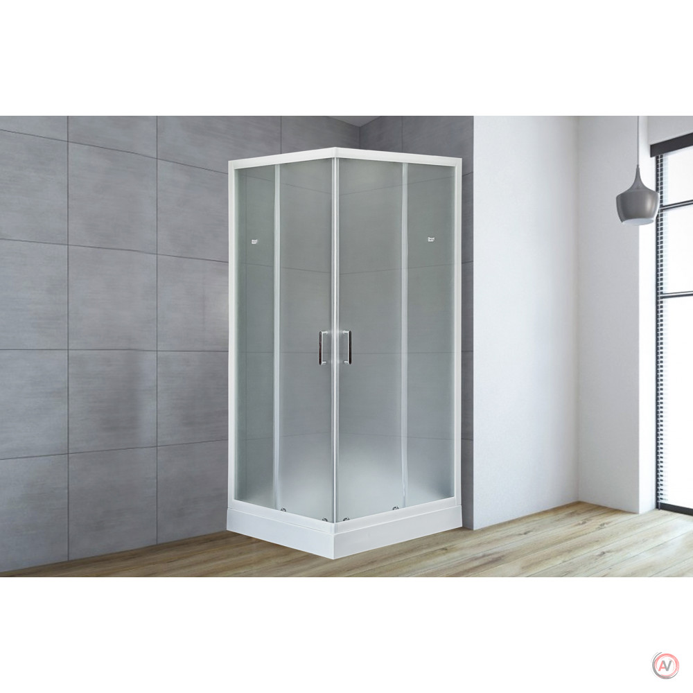 Душевой угол Royal Bath RB 90HP-C (матовое)