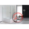 Душевой угол Royal Bath RB 8120BP-C (матовое) левый