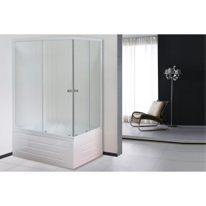 Душевой угол Royal Bath RB 8120BP-C (матовое) левый
