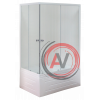 Душевой угол Royal Bath RB 8120BP-C (матовое) правый