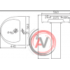 Пьедестал BelBagno FLAY BB0102P