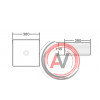 Накладная раковина BelBagno BB1407