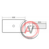Накладная раковина BelBagno BB1408