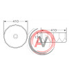 Накладная раковина BelBagno BB1409