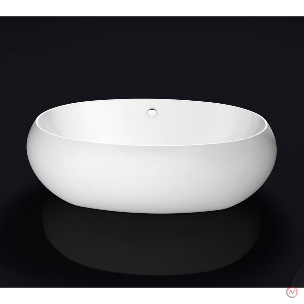 Акриловая ванна BELBAGNO BB18-NERO/BIA