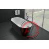 Акриловая ванна BELBAGNO BB71-1700-NERO