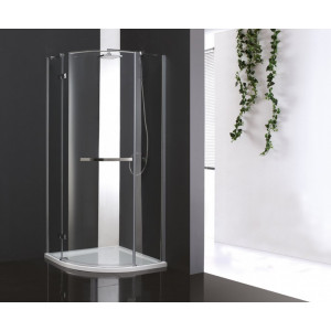 Душевой уголок CEZARES BERGAMO-W-R-1-100-ARCO-C-Cr-L-IV