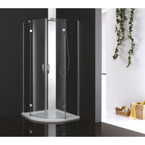Душевой уголок CEZARES BERGAMO-W-R-2-90-ARCO-C-Cr-IV
