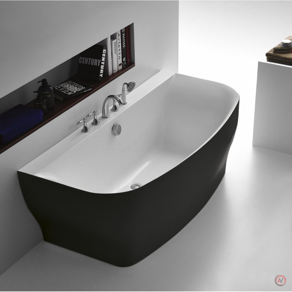 Акриловая ванна BELBAGNO BB74-NERO