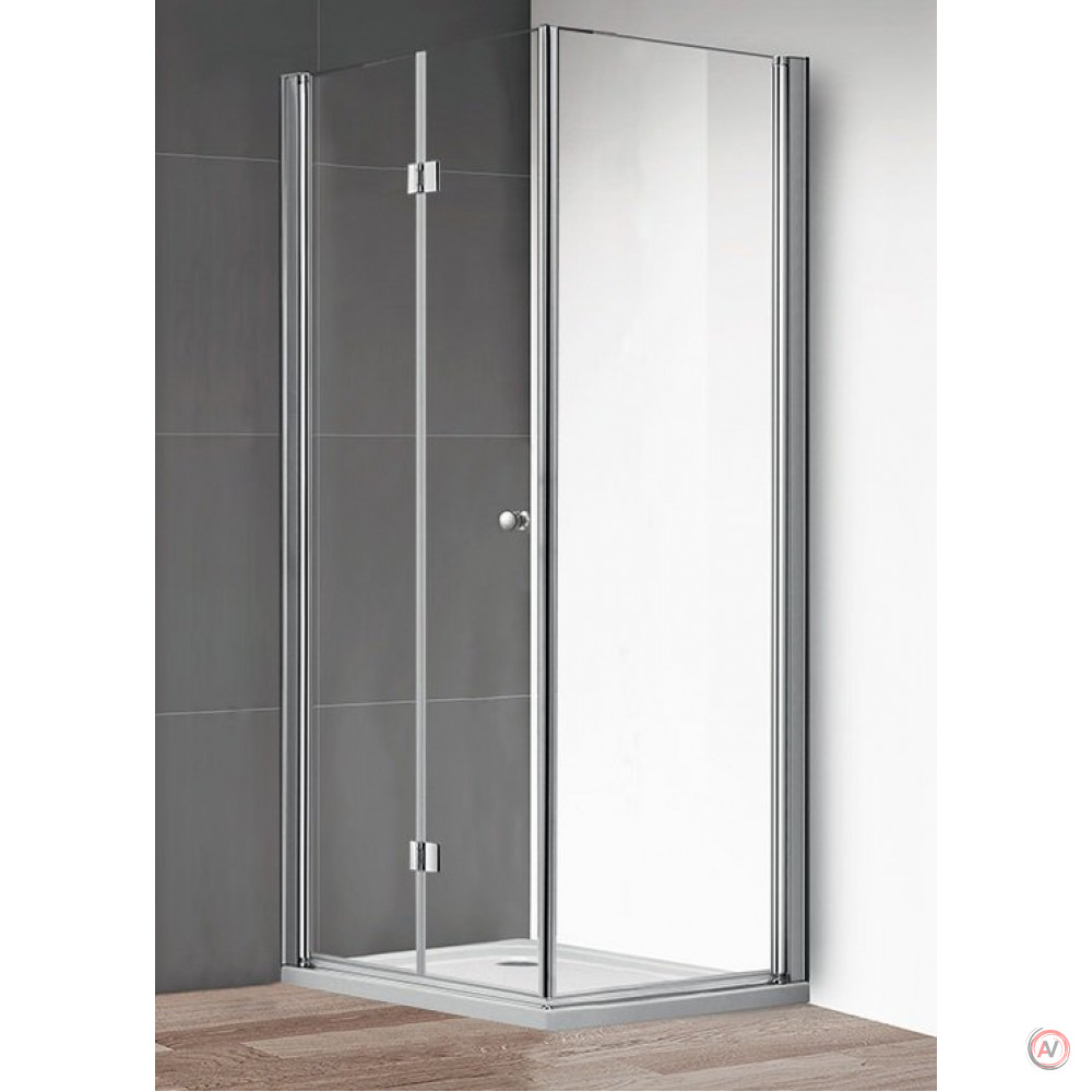 Душевой уголок CEZARES ECO-O-ASH-1-90/80-C-Cr