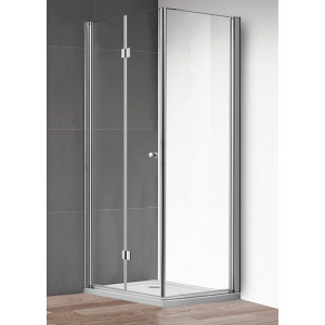 Душевой уголок CEZARES ECO-O-ASH-1-90/80-C-Cr