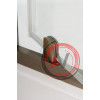 Душевой уголок CEZARES ECO-O-P-1-90-C-Br