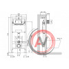 Инсталляция для унитазов BelBagno BB001-120