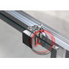 Душевой уголок CEZARES LUX-SOFT-W-AH-1-150/90-C-Cr-IV