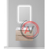 Раковина из литьевого мрамора BelBagno BB750/450-LV-MR-PR