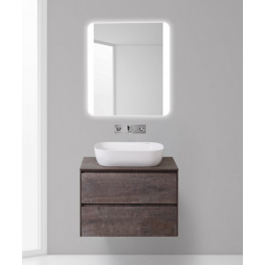 База под раковину подвесная BelBagno PIETRA-800-2C-SO-ST Stucco Cemento Leggero