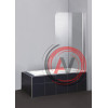 Душевая шторка на ванну BelBagno SELA-V-1-80/140-Ch-Cr-R