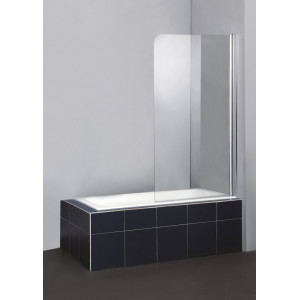 Душевая шторка на ванну BelBagno SELA-V-1-80/140-Ch-Cr-R