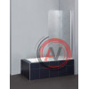 Душевая шторка на ванну BelBagno SELA-V-1-80/140-Ch-Cr-R