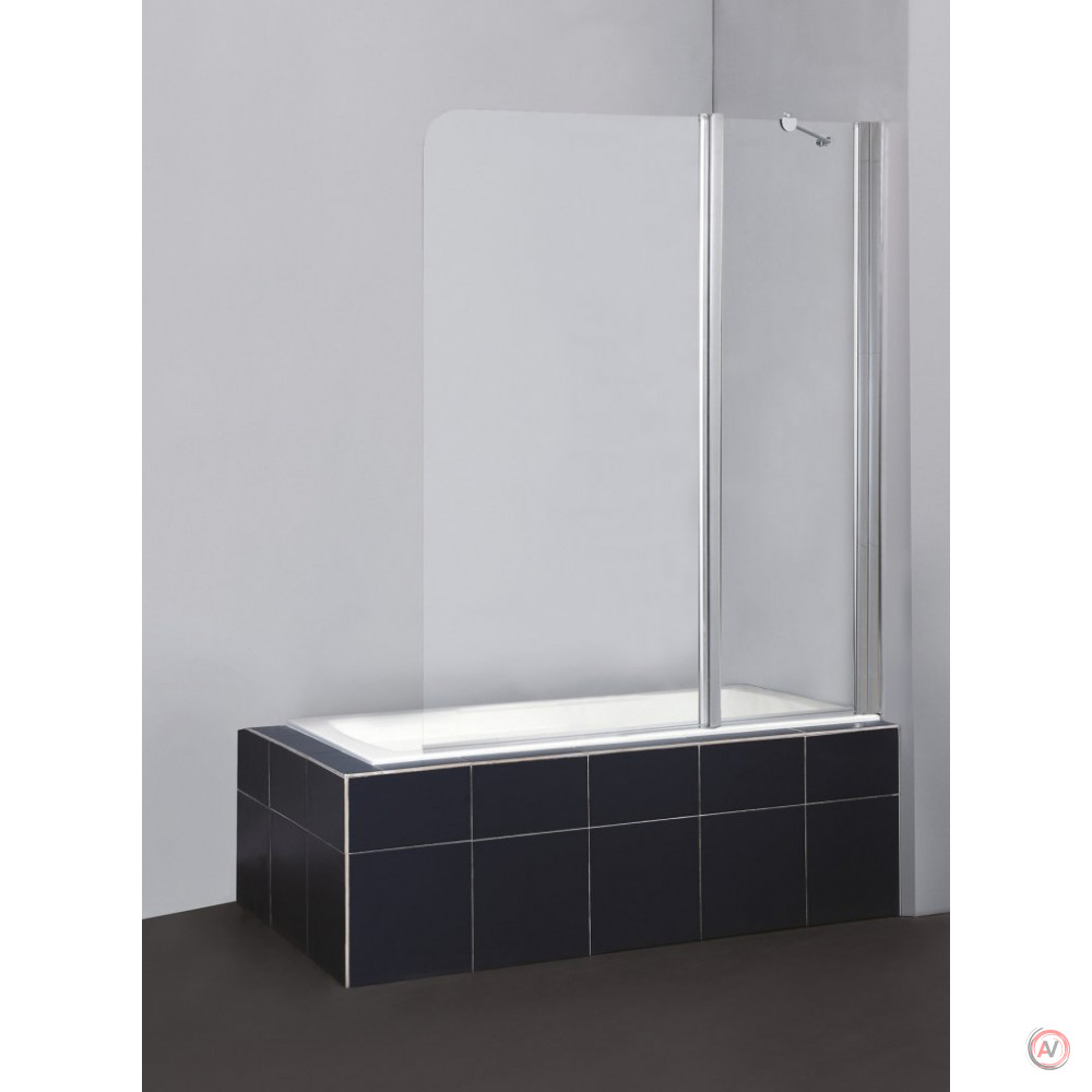 Душевая шторка на ванну BelBagno SELA-V-11-120/140-P-Cr-R