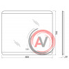 Зеркало BelBagno SPC-CEZ-700-600-LED-TCH