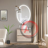 Зеркало BelBagno SPC-VST-600-800-LED-TCH-WARM