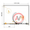 Душевой уголок CEZARES STYLUS-SOFT-AH-1-100/90-C-Cr