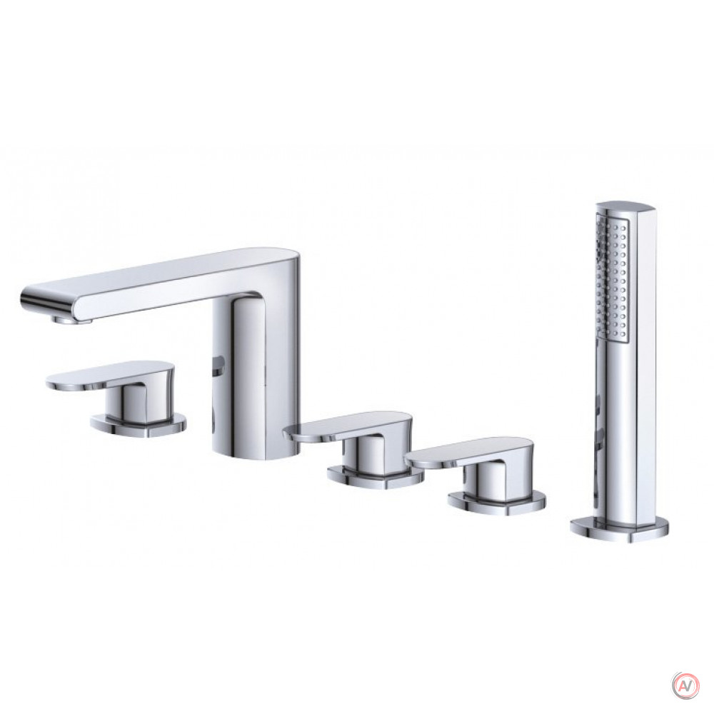 Смеситель на борт ванны BelBagno TERRA TER-VI5-CRM