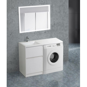 Раковина из литьевого мрамора BelBagno BB1200/480-LV-MR-L