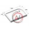 Акриловый поддон BelBagno TRAY-BB-AH-120/80-15-W-L