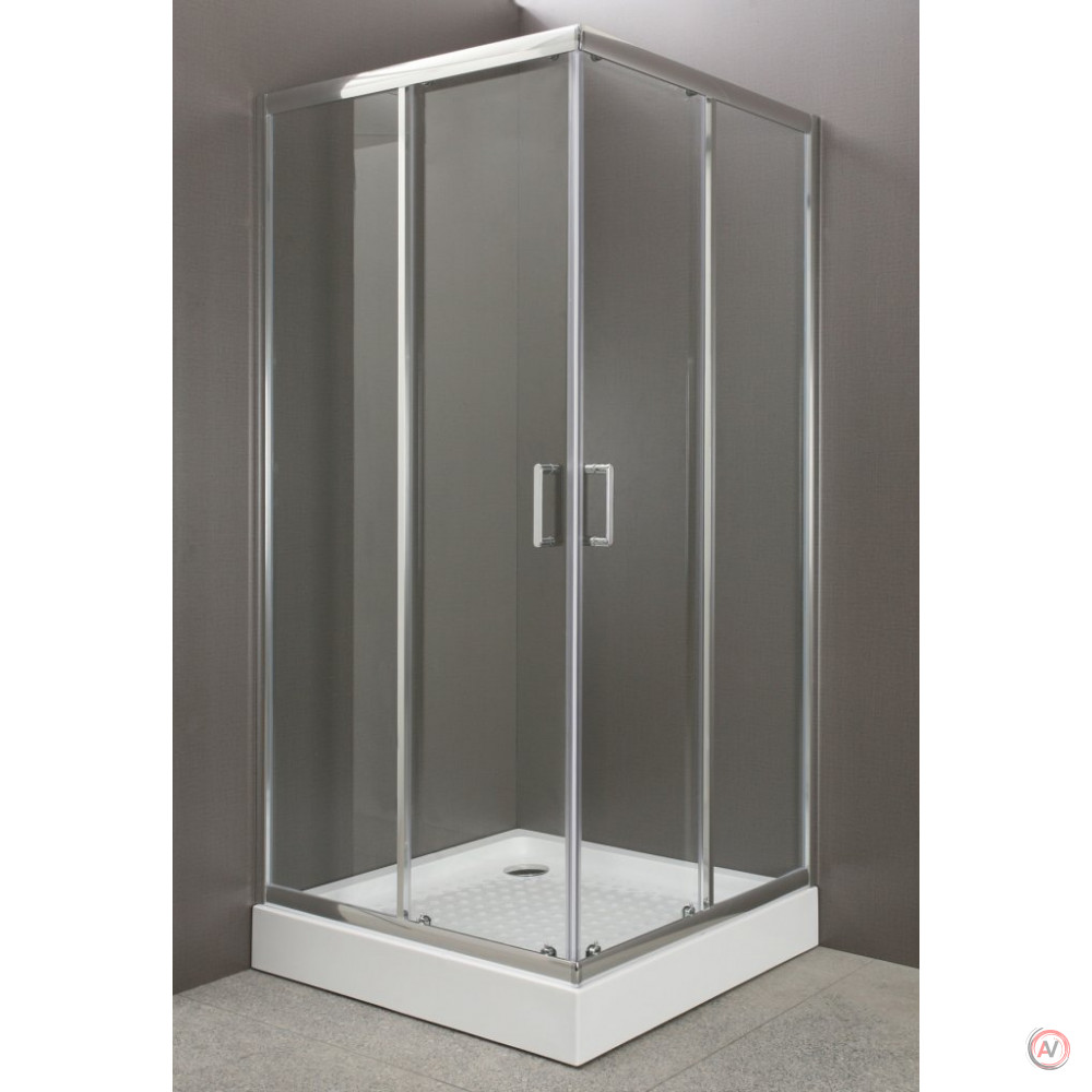 Душевой уголок BelBagno UNO-A-2-95-M-Cr