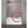 Душевая шторка на ванну BelBagno UNO-VF-2-150/145-M-Cr