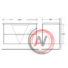 Раковина из литьевого мрамора BelBagno BB1000/450-LV-MR-AST