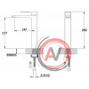 Смеситель для накладных BelBagno ARLIE ARL-LMC-CRM