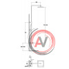 Душевая стойка BelBagno ARLIE ARL-DOCM-CRM
