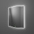 Roxen Зеркало с LED подсветкой, 650х745