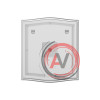 Roxen Зеркало с LED подсветкой, 650х745