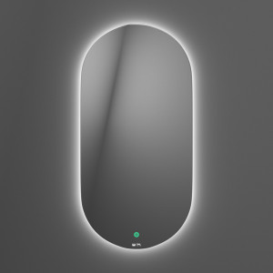 Rusken Зеркало с ореольной LED подсветкой, 400х800