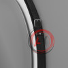 Viken Black Зеркало с LED подсветкой, D650