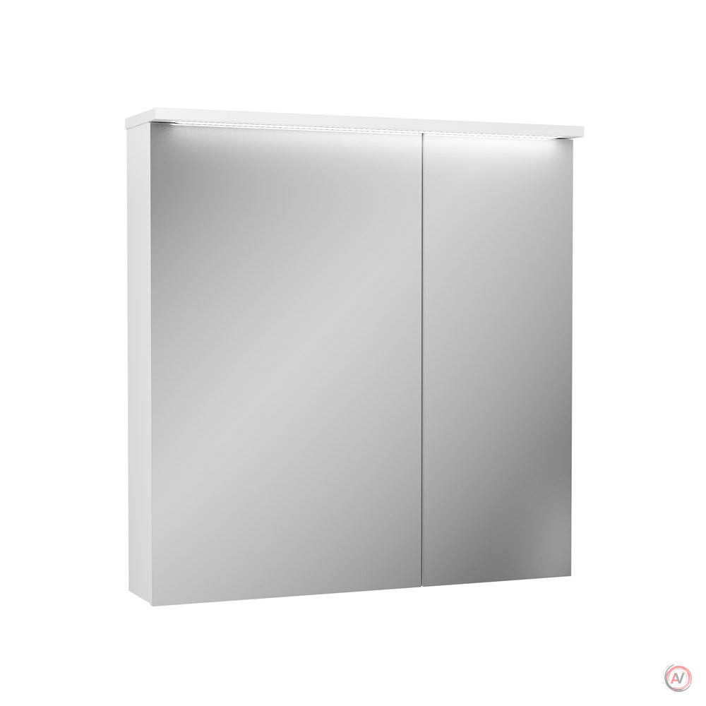 Зеркальный шкаф Malaren 80 с LED подсветкой