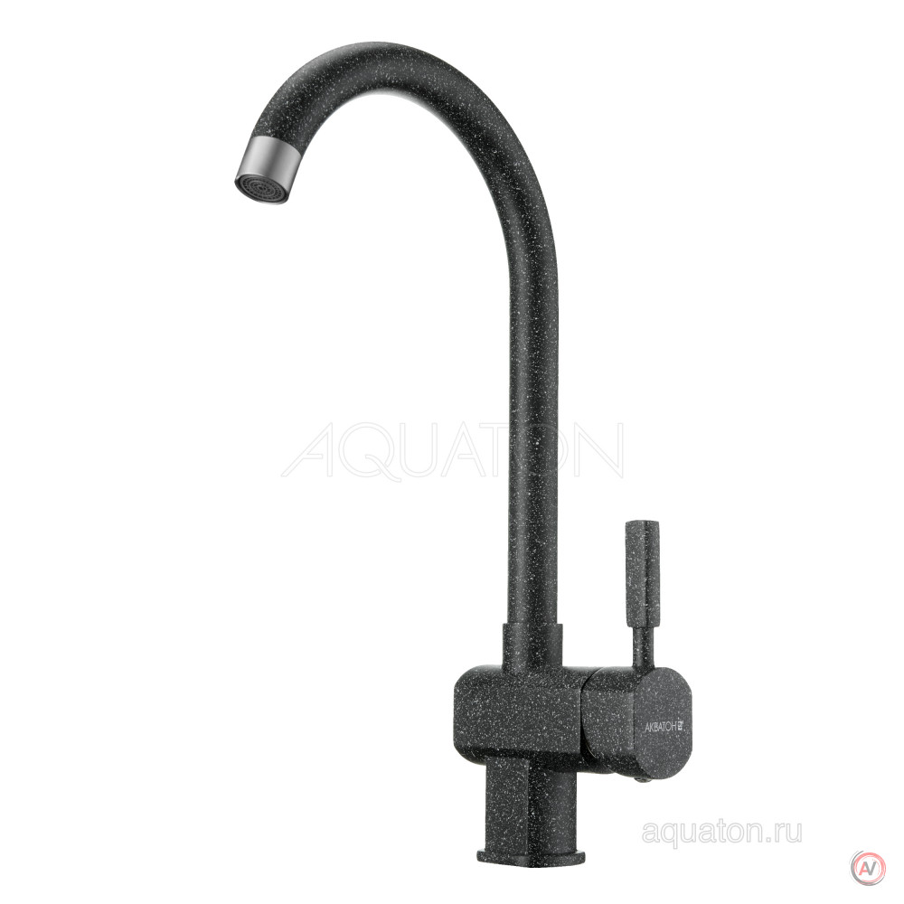 Смеситель Aquaton Лиам графит 1AX003FCXX210