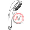 Душевая лейка Grohe Relexa Five 28796000