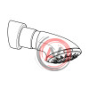 Верхний душ Grohe Relexa 100 Five 27062000