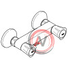 Смеситель Grohe Costa 26330001 для душа