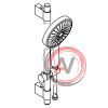 Душевой гарнитур Grohe Power&Soul Cosmopolitan 160 27746000